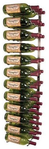 36 Bottle Wall Mounted Wine Rack