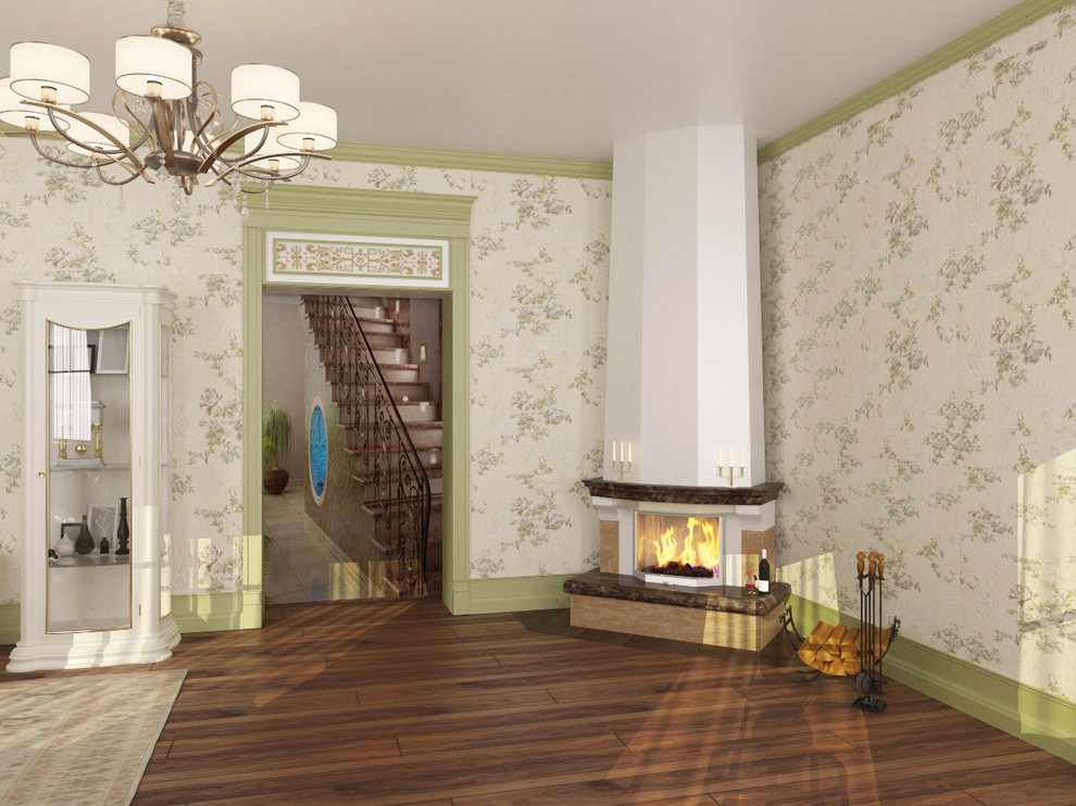 Интерьер в стиле арт-деко для загородного дома