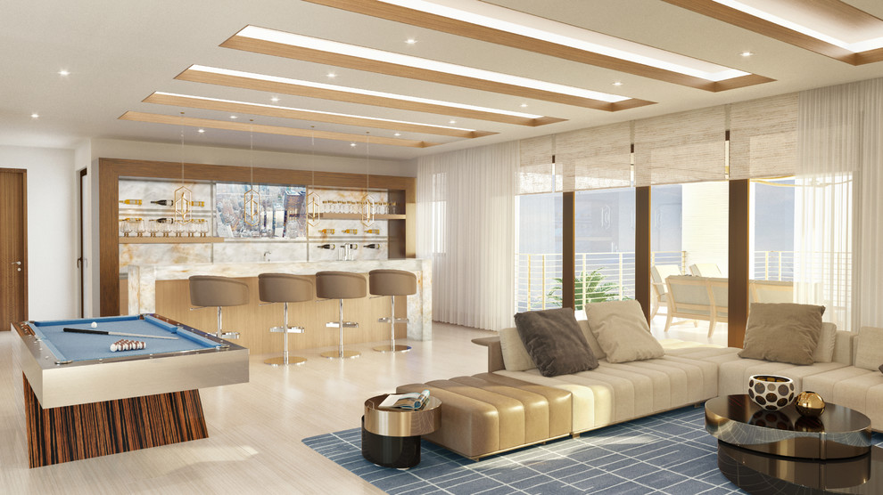 Las Olas Mansion - Miami - by Equilibrium Interior Design Inc