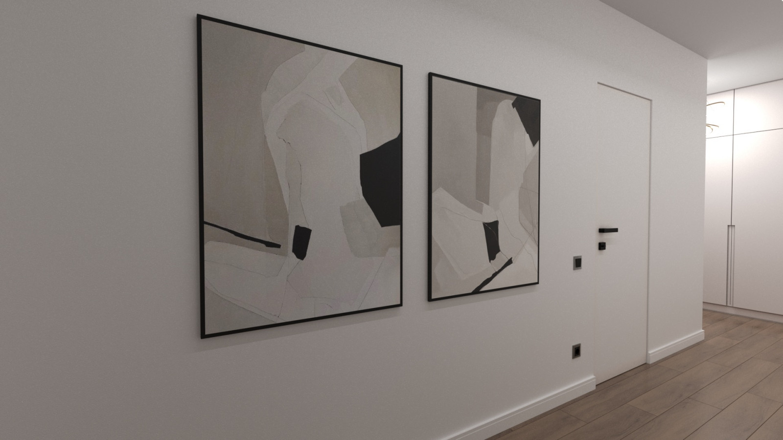 Проект 3-ком. квартиры для молодой пары