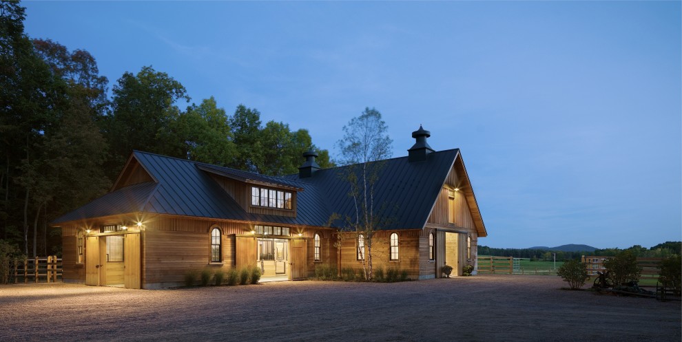 Inspiration for an expansive country detached barn in Burlington.