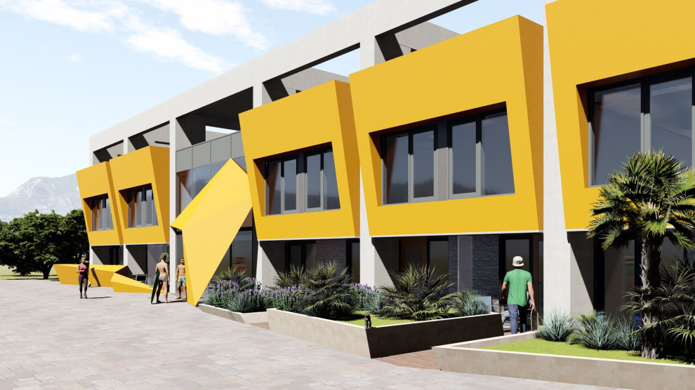 Концепция реконструкции гостиницы в Хостинском районе города Сочи