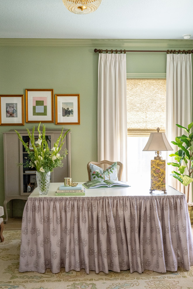 Inspiration for a coastal home office remodel in Orlando