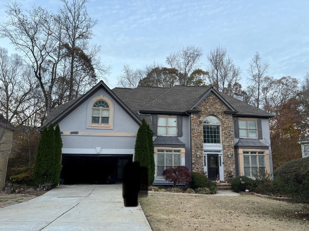 Exterior Why are my gray paint colors showing up so blue?