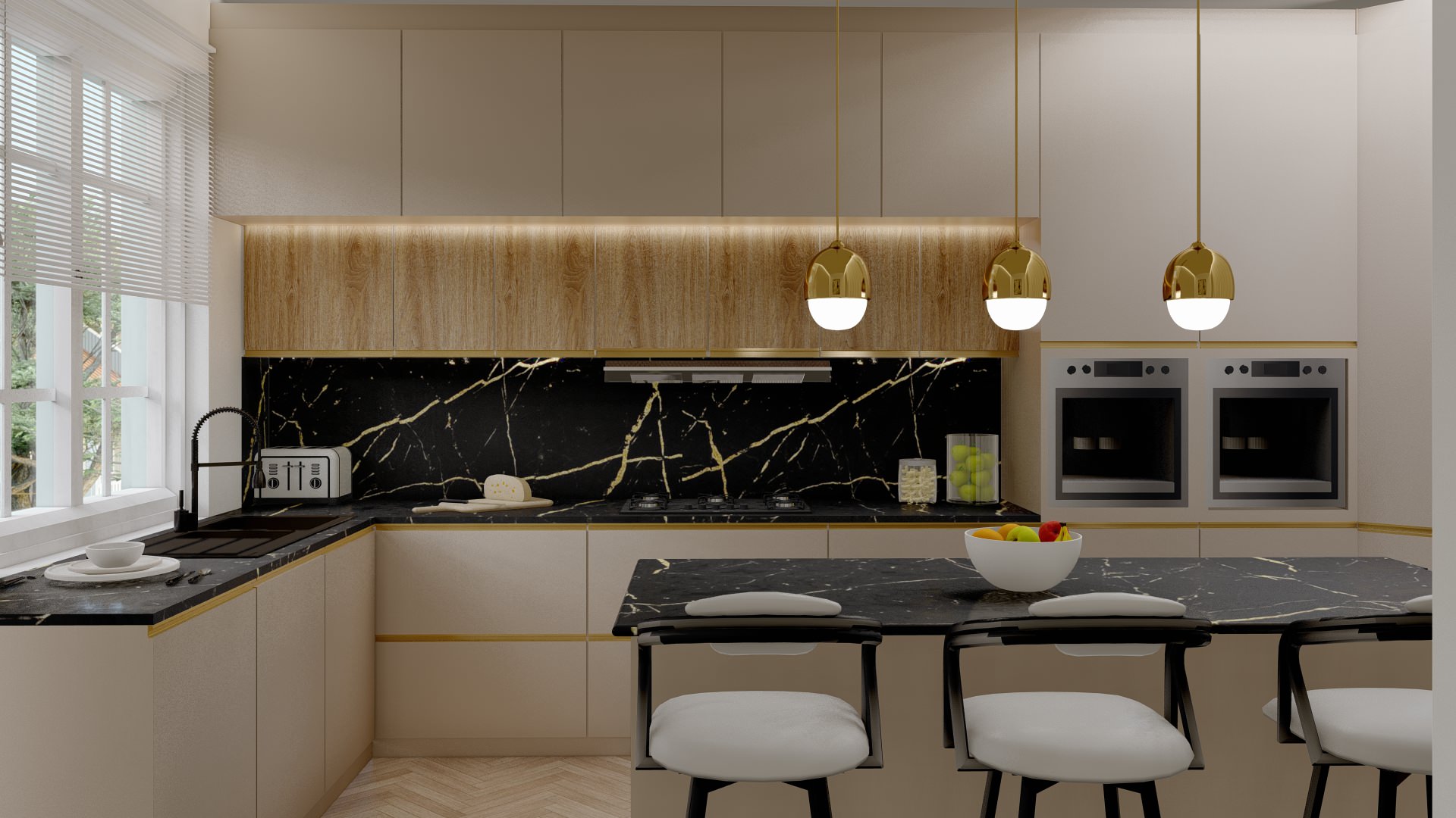 Modern Kitchen Remodel in Harrow
