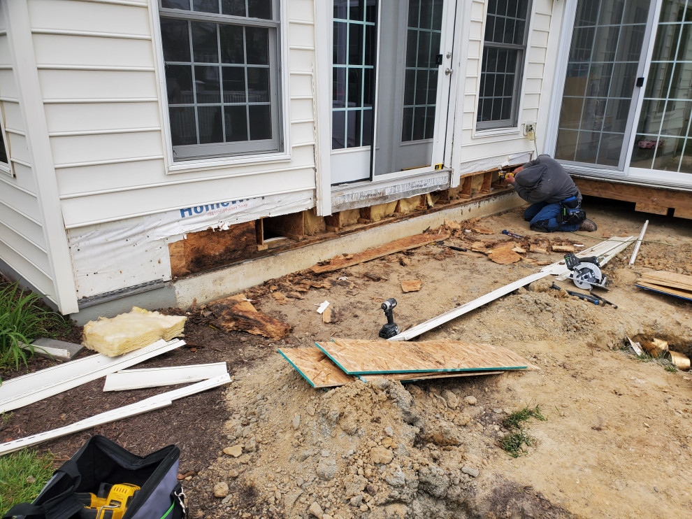Project Gray Porch Remove add Brandon