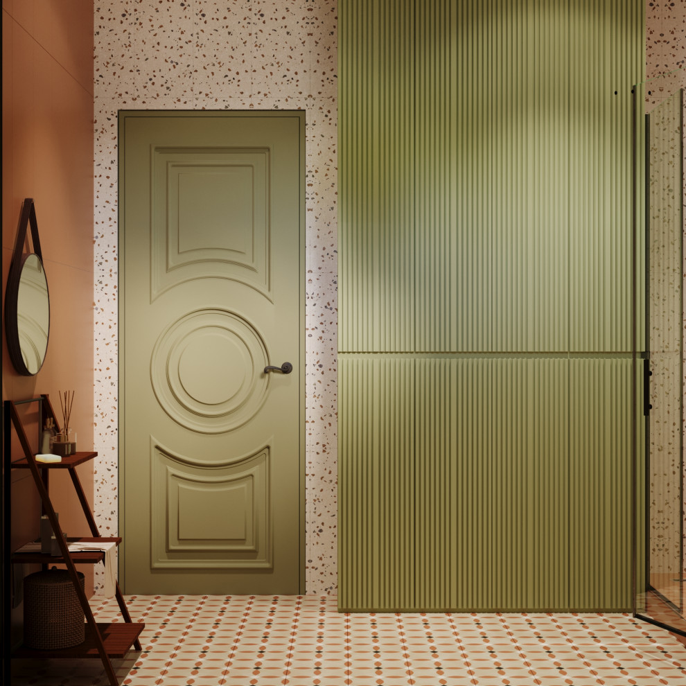 Дизайн 2х этажного дома в стиле эклектика