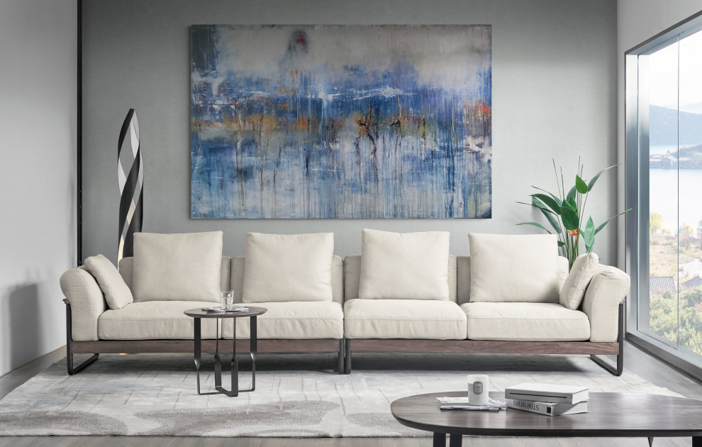 Абстрактные картины в интерьере_1