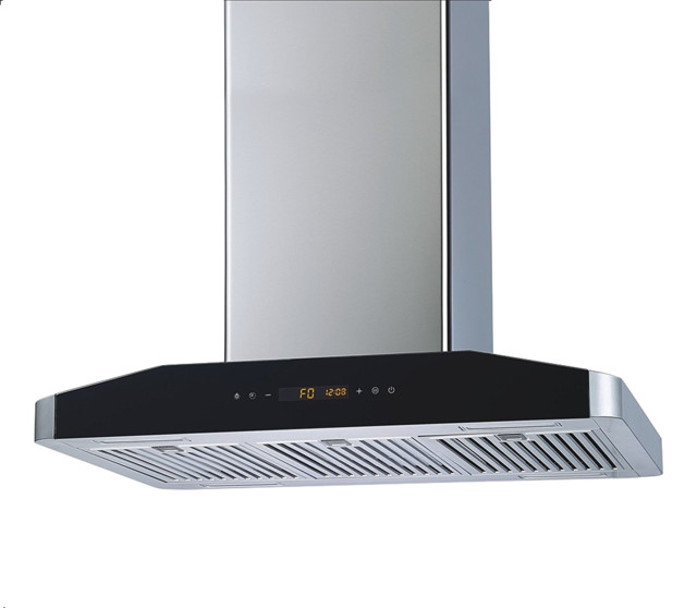 Winflo Convertible Wall-Mount Range Hood, Stainless Steel, 5 Speed, 36"