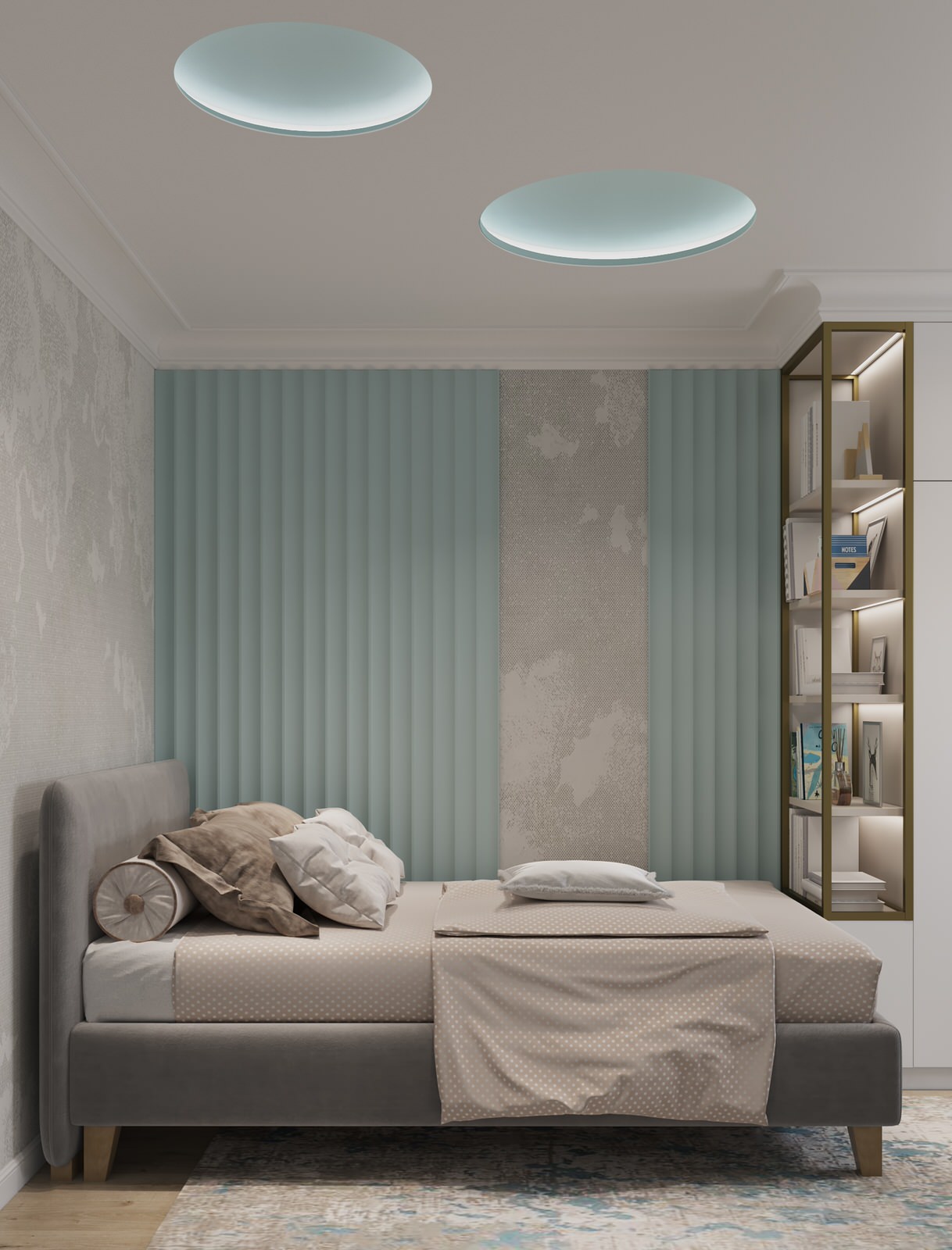 проект "Сдержанный комби на 87м2"