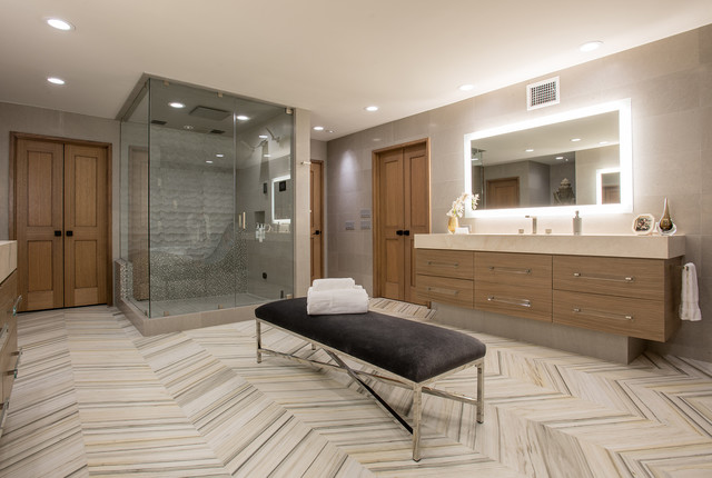 Meadowbrook Project contemporary-badrum