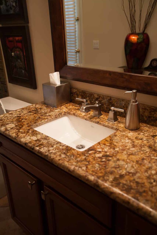 Inspiration for a transitional bathroom remodel in Phoenix