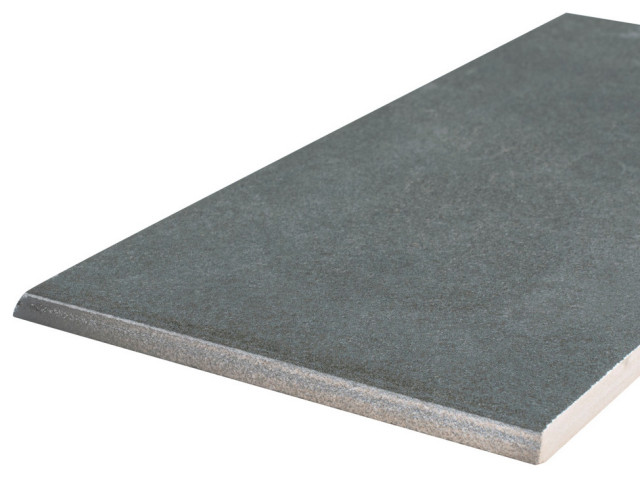 Twenties Ceramic Bullnose Floor and Wall Trim Tile - Contemporary ...
