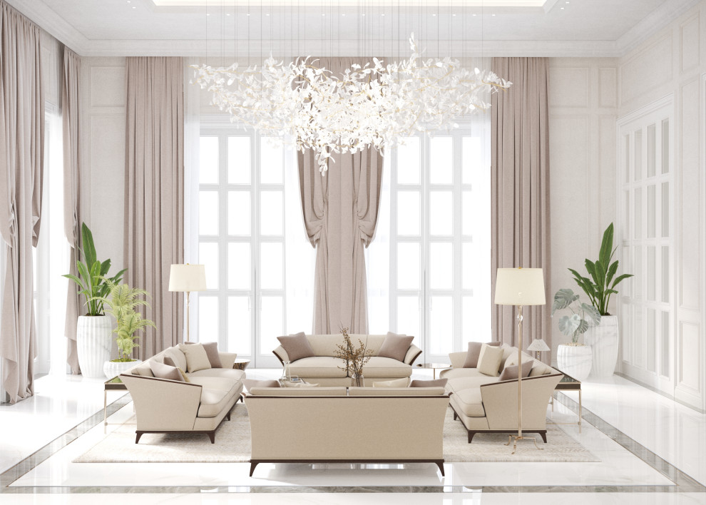 Дизайн интерьера дома 600 кв.м