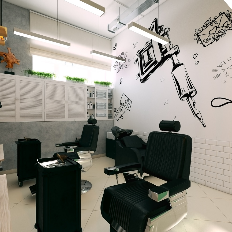 Барбершоп, слон красоты