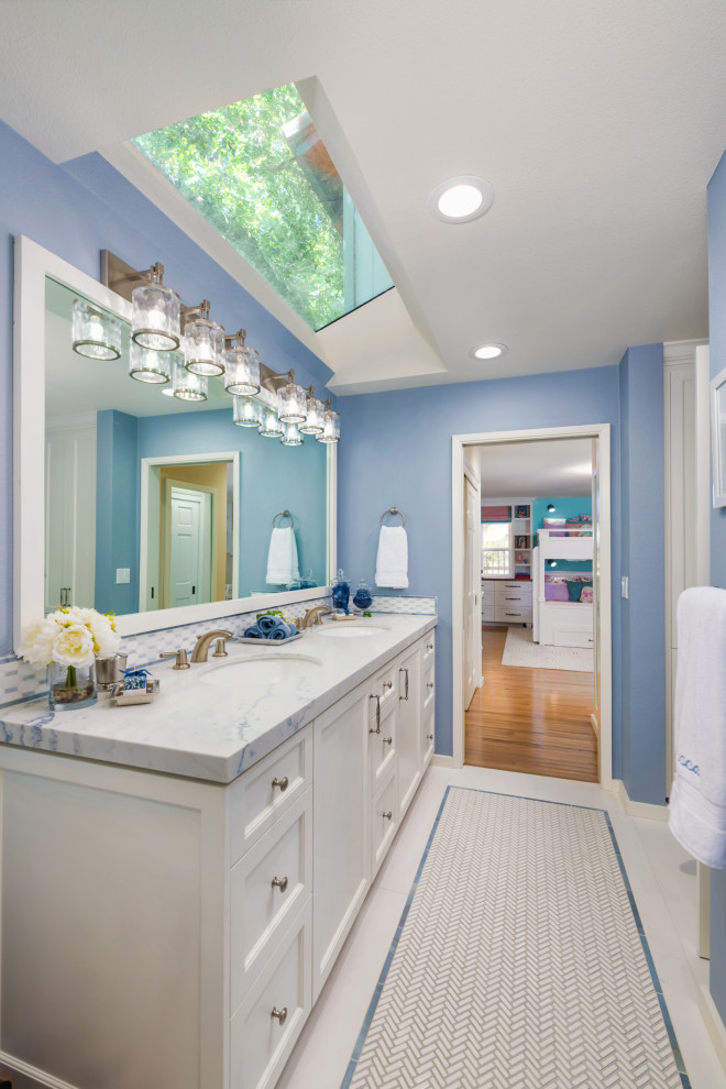 Bedroom and Bathroom Blue's - Transitional - Bathroom - San Francisco ...