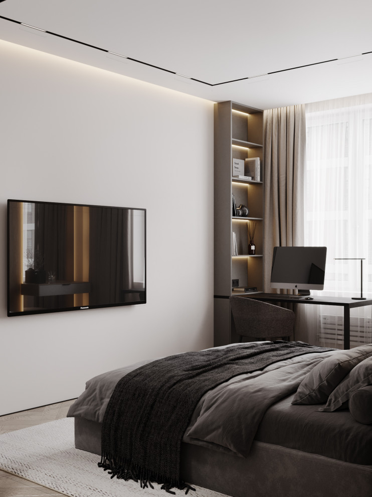 Идеальный современный интерьер в ЖК Homecity