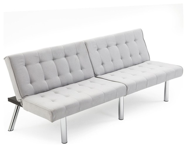 Split Back Futon Sofa Bed Convertible Couch Contemporary Split Back Futon Sofa Bed Convertible
