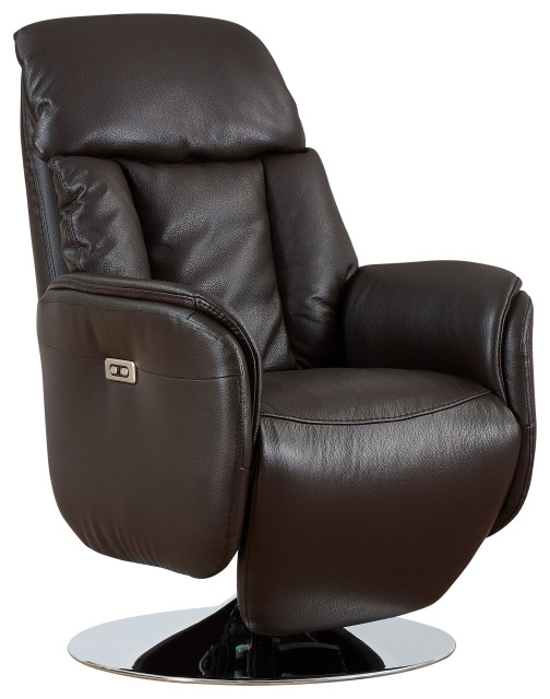 leather ergonomic recliner