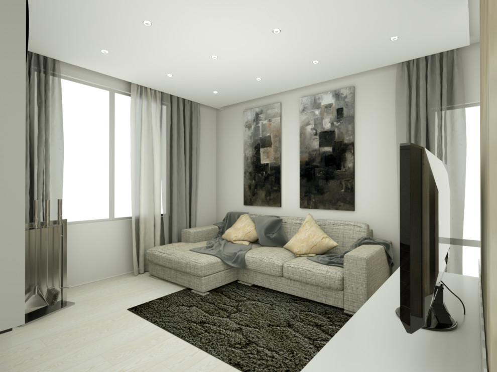 кухня-столовая частного дома