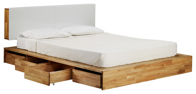 Laxseries Storage Bed Scandinavian Platform Beds By Mashstudios Laxseries Storage Bed King