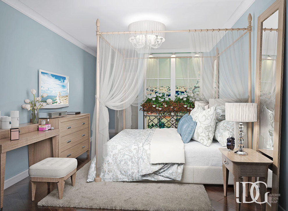 Легкий интерьер с небесными нотками