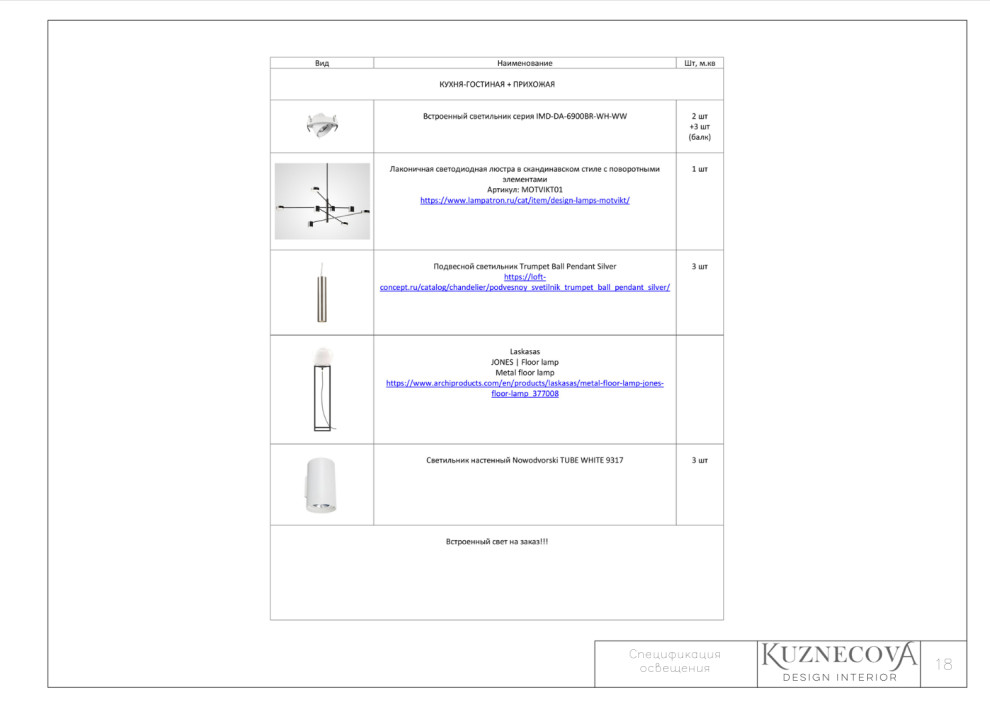 Дизайн проект квартиры 50 кв.м.
