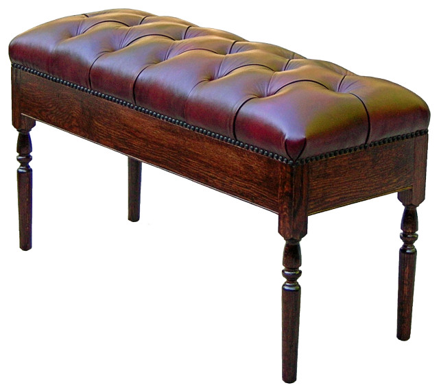 Footboard Bench Traditional Upholstered Benches by Classic Elegance LLC Houzz