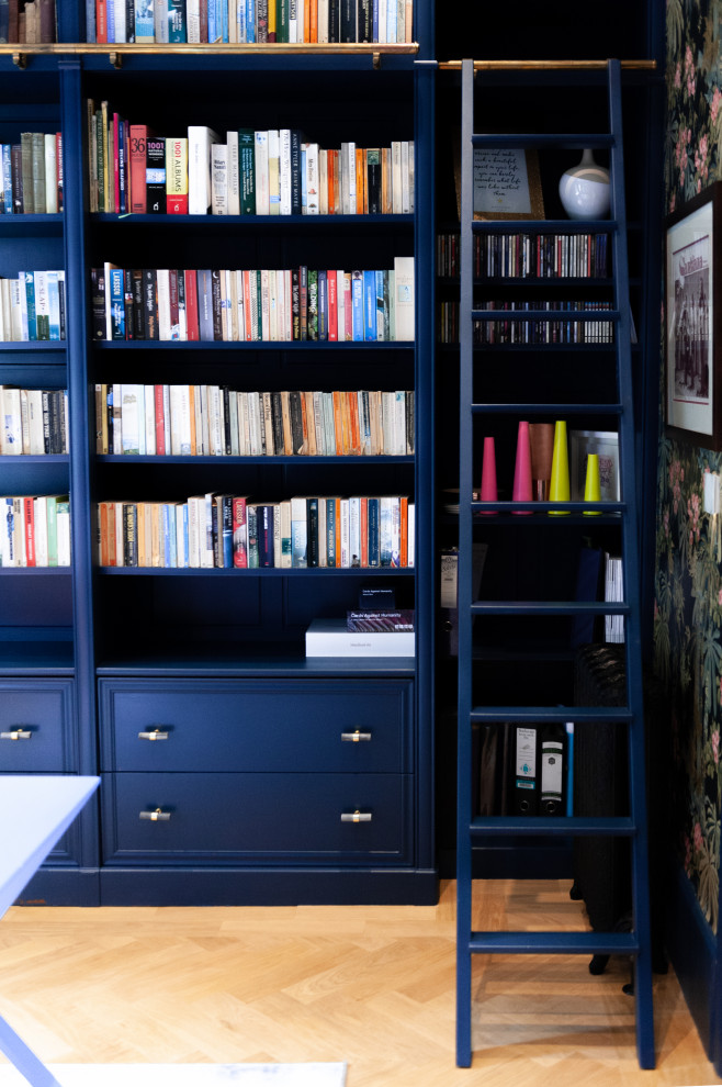 This is an example of a large contemporary home office in Kent.