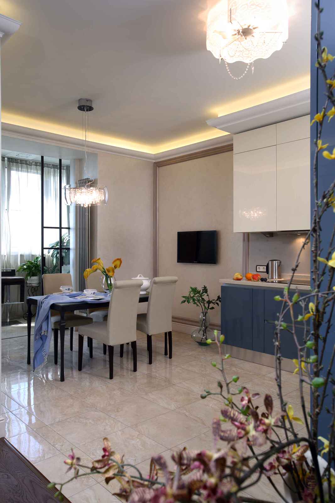 Фото интерьеров Пентхауса ул. Гарибальди