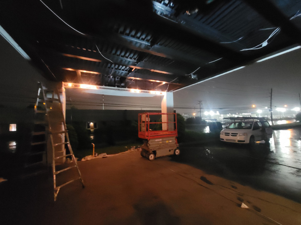 EXTERIOR PAINTING LE MONT BLANC HOTEL