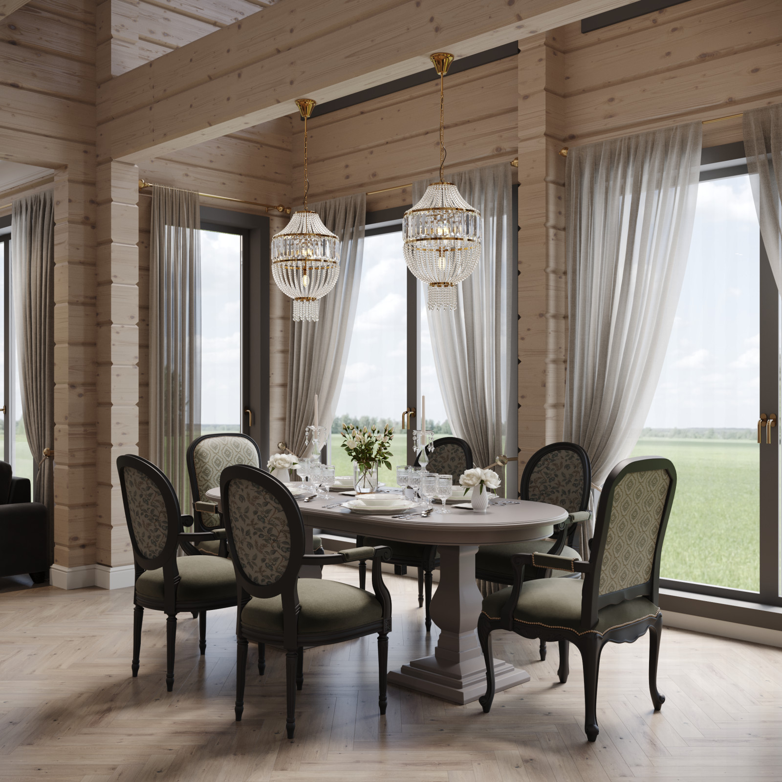 Проект загородного дома в Репино Парк