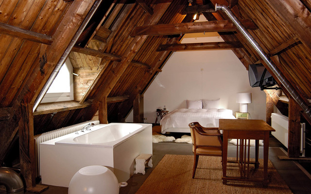 Hotel Lloyd.  Amsterdam montagne-chambre