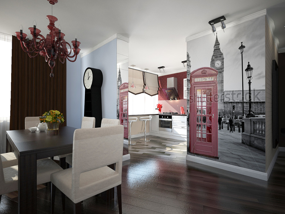 Современная трехкомнатная квартира на 20 этаже