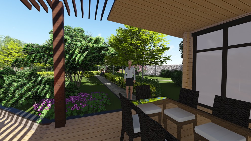 Большой сад на 2 гектарах