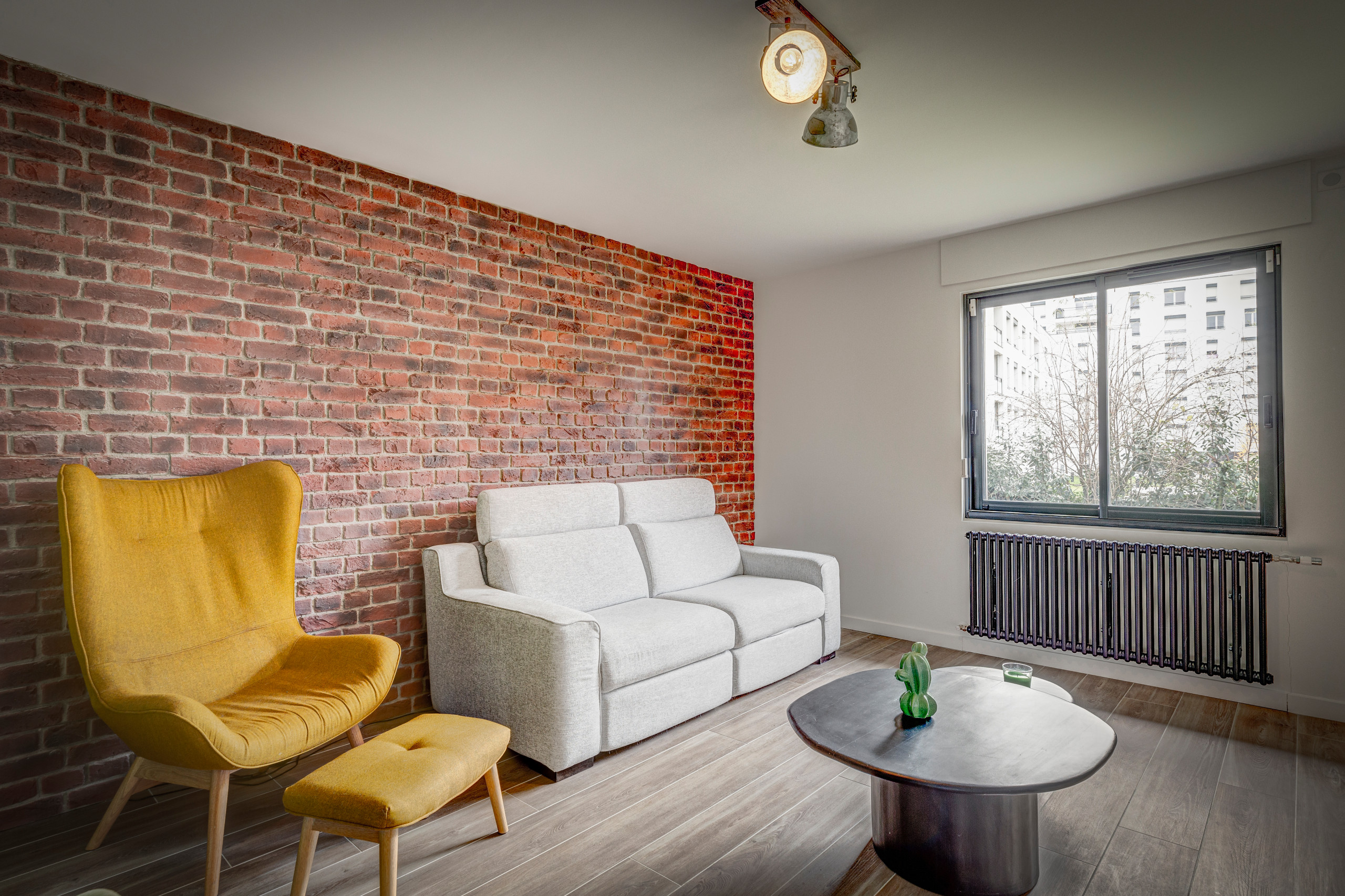 Salon brique