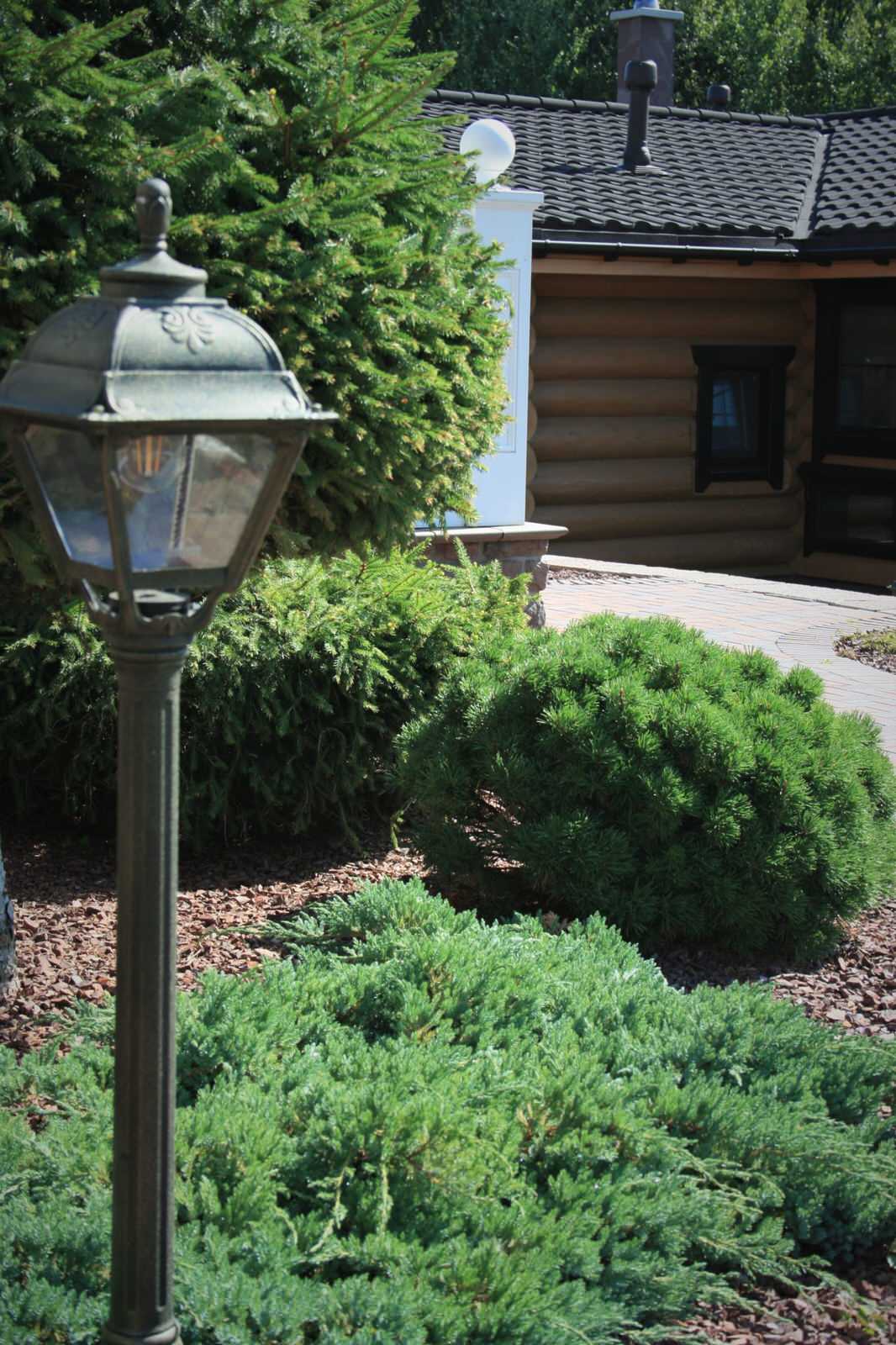 Дизайн участка с уклоном более 7 м.