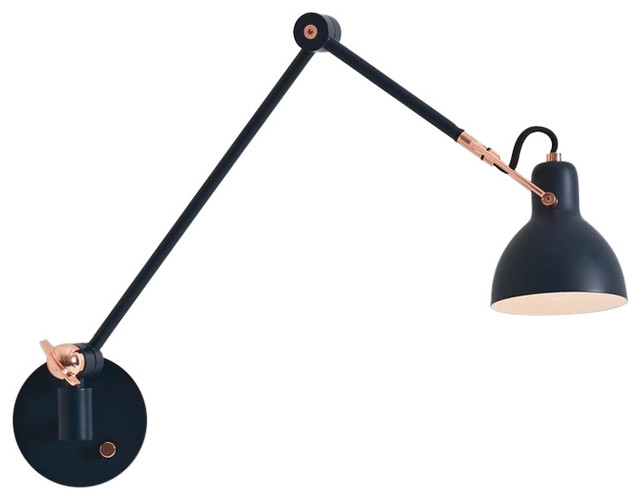 Laito Gentle Wall Lamp Navy Copper