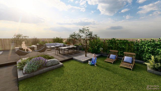 Calahomes Garden 2 contemporary-garden