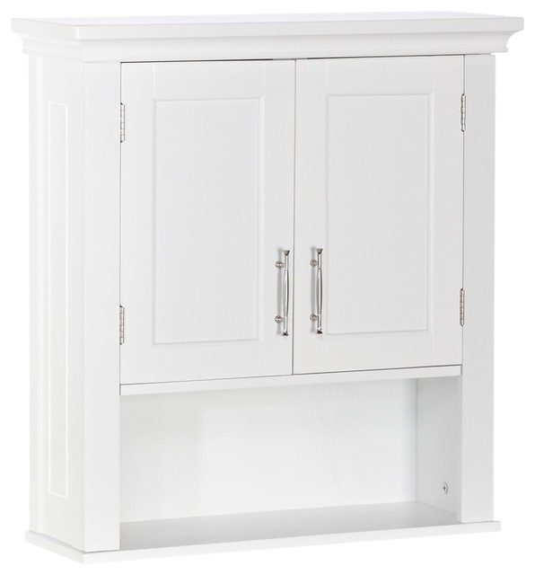 Riverridge Home Somerset Collection 2 Door Wall Cabinet Riverridge Home Somerset Collection 2 Door Wall Cabinet White