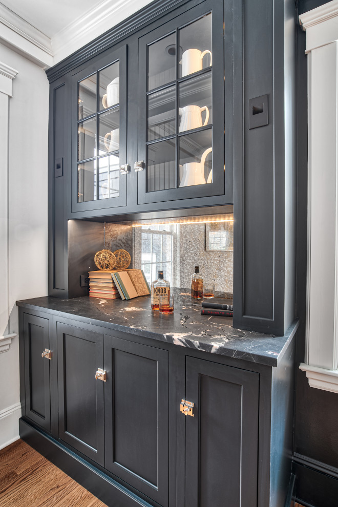 Black Painted Dining Room