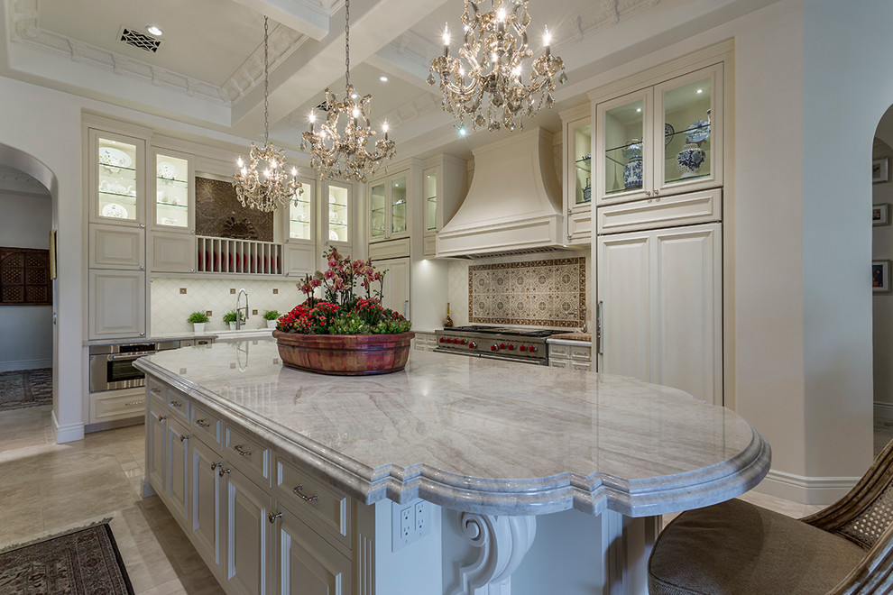 Arts and crafts kitchen photo in Phoenix