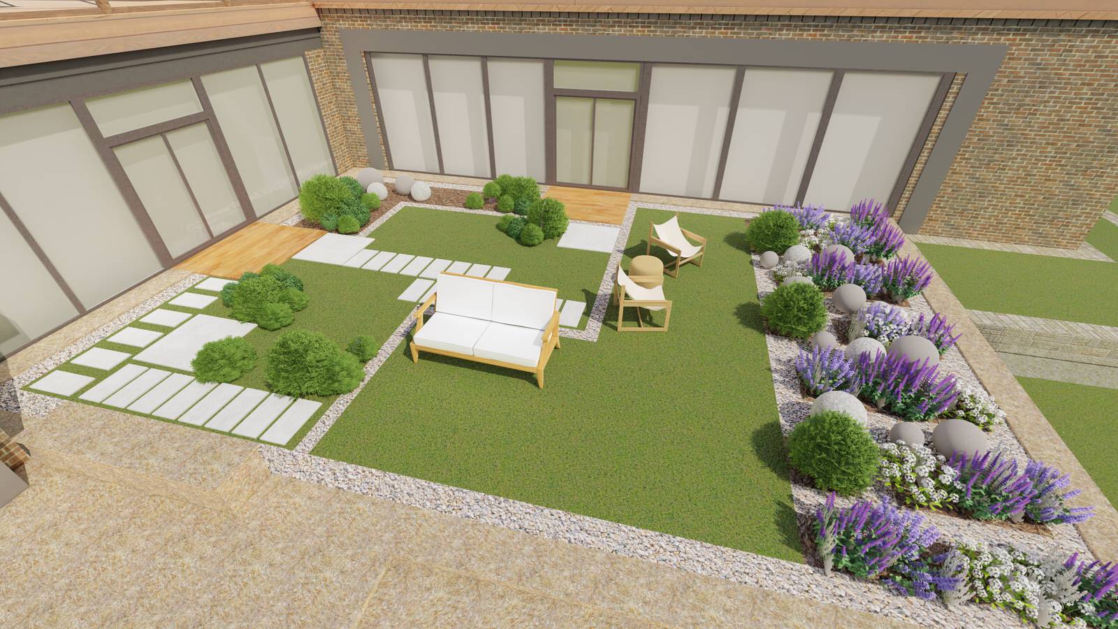 Реконструкция  пространства  у бассейна