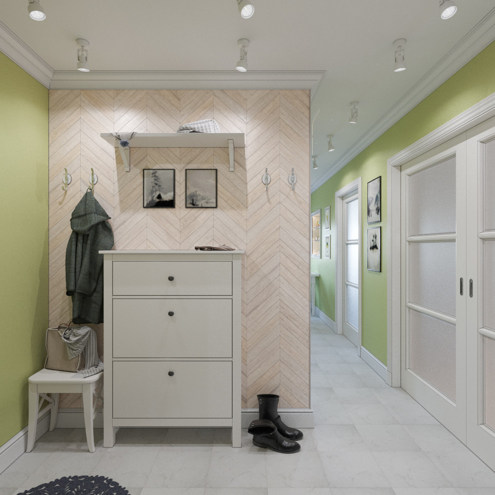 Двухкомнатная квартира в теплых тонах