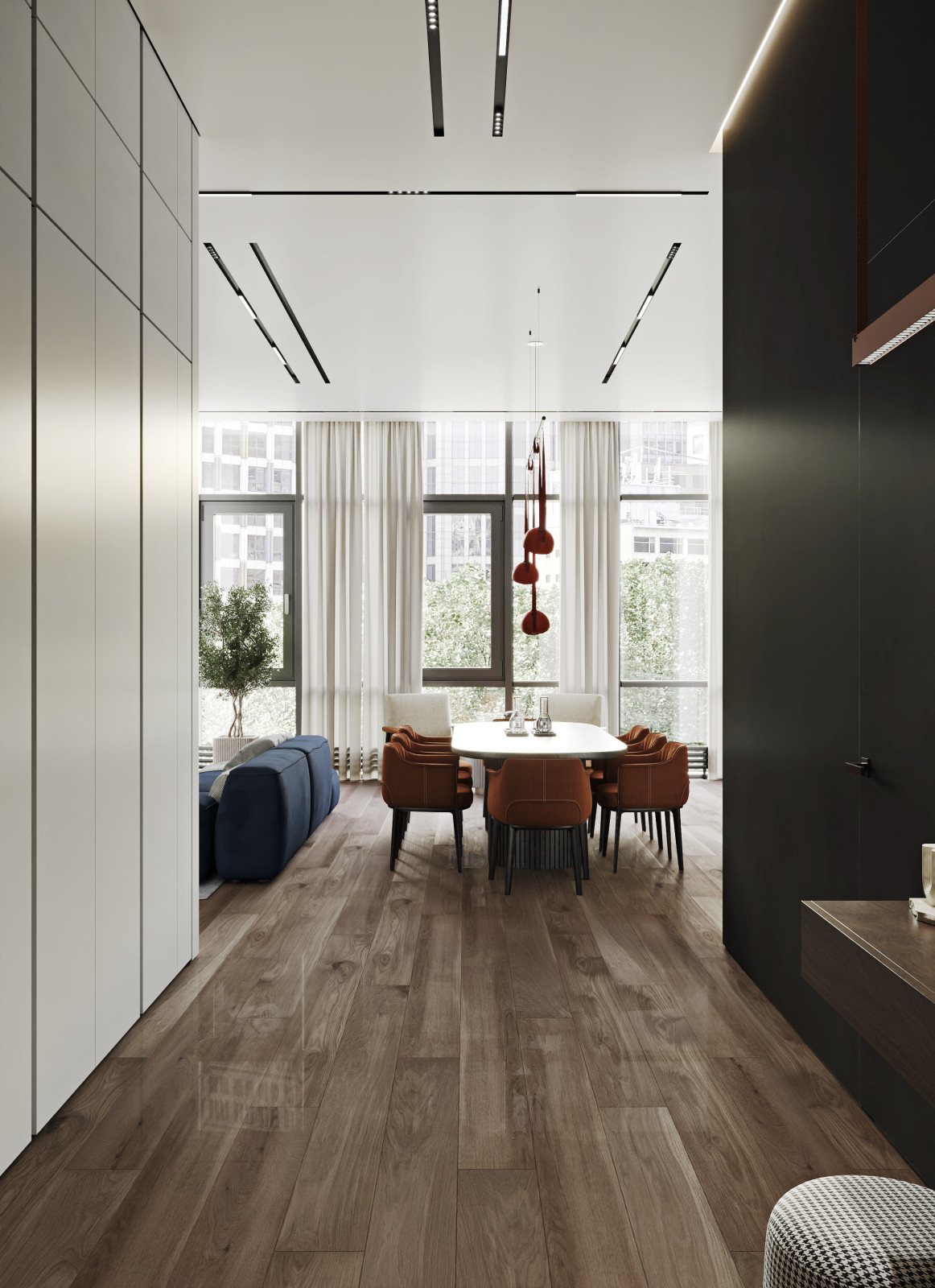 Входная группа и коридор