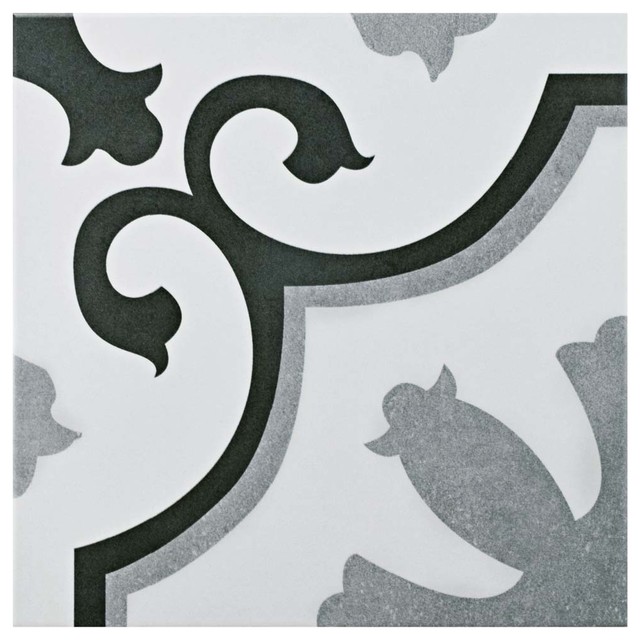 12 38 X12 Vienne Ceramic Floor And Wall Tile Set Of 10 12 38 X12 Vienne Ceramic Floor And Wall Tile Set Of 10 Contemporary By Somertile