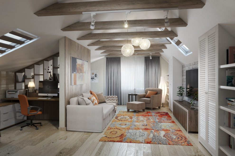 Дизайн мансардного помещения г.Новороссийск