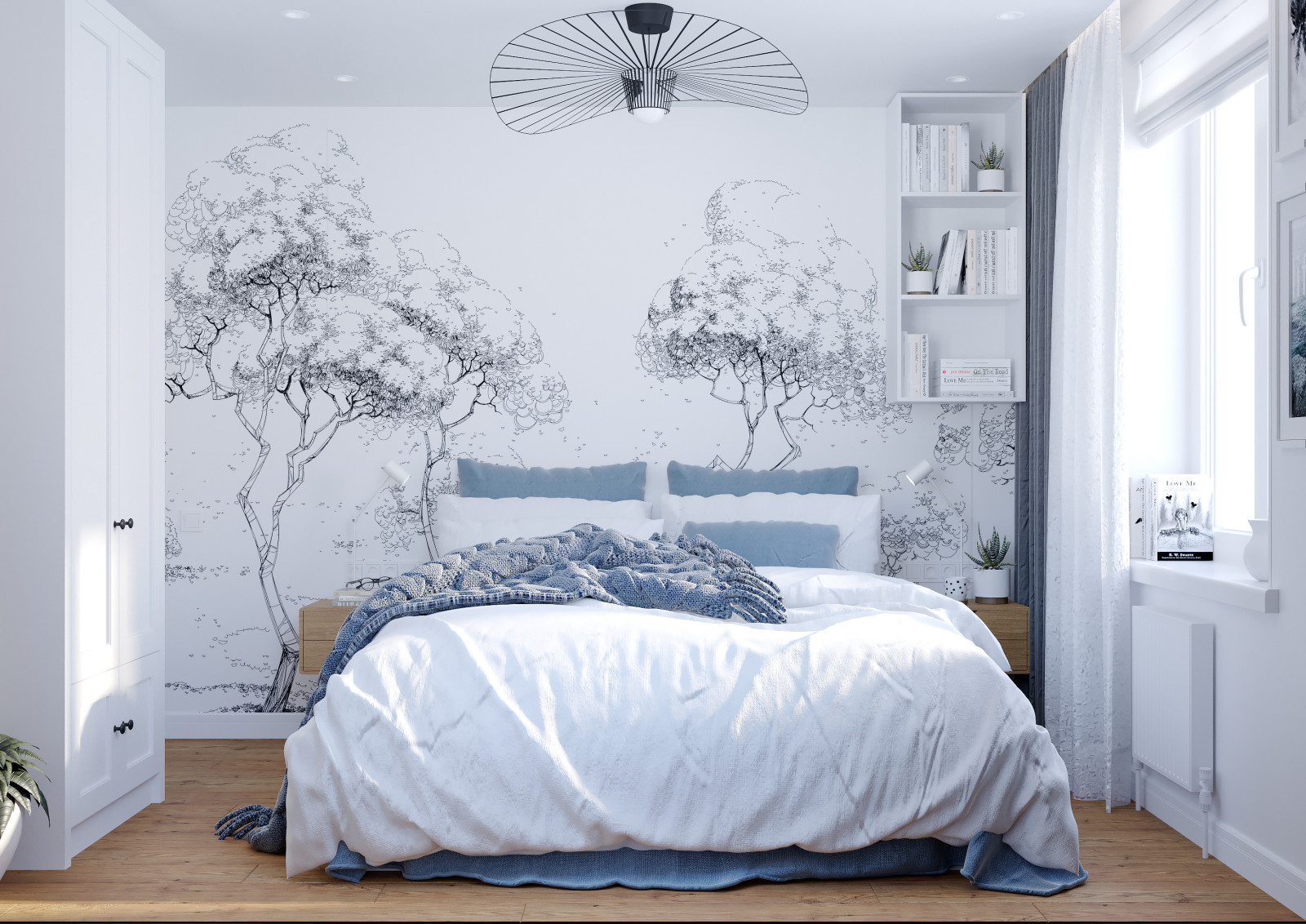 СВЕТЛАЯ КВАРТИРА КРЕАТИВНОЙ ПАРЫ