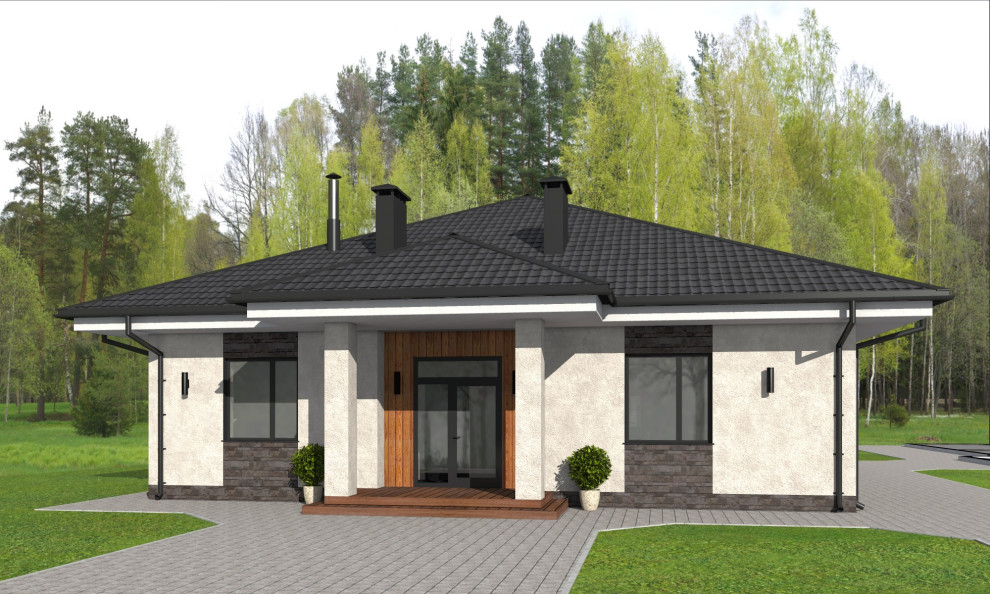 Одноэтажный дом