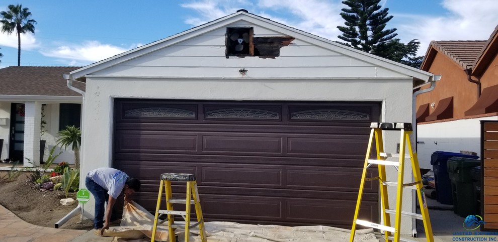 Stucco installation in North Hollywood